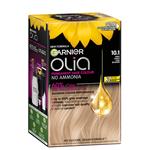 Garnier Olia 10.1 Light Ash Blonde Permanent Hair Colour No Ammonia 60% Oils