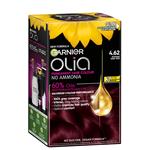 Garnier Olia 4.62 Intense Deep Red Permanent Hair Colour No Ammonia 60% Oils