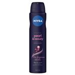 NIVEA for Women Deodorant Aerosol Pearl And Beauty Fine Fragrance Black Pearls 250ml