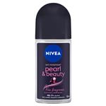 NIVEA for Women Deodorant Roll On Pearl And Beauty Fine Fragrance Black Pearls 50ml