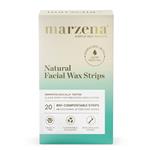 Marzena Natural Facial Wax Strips 20 Pack
