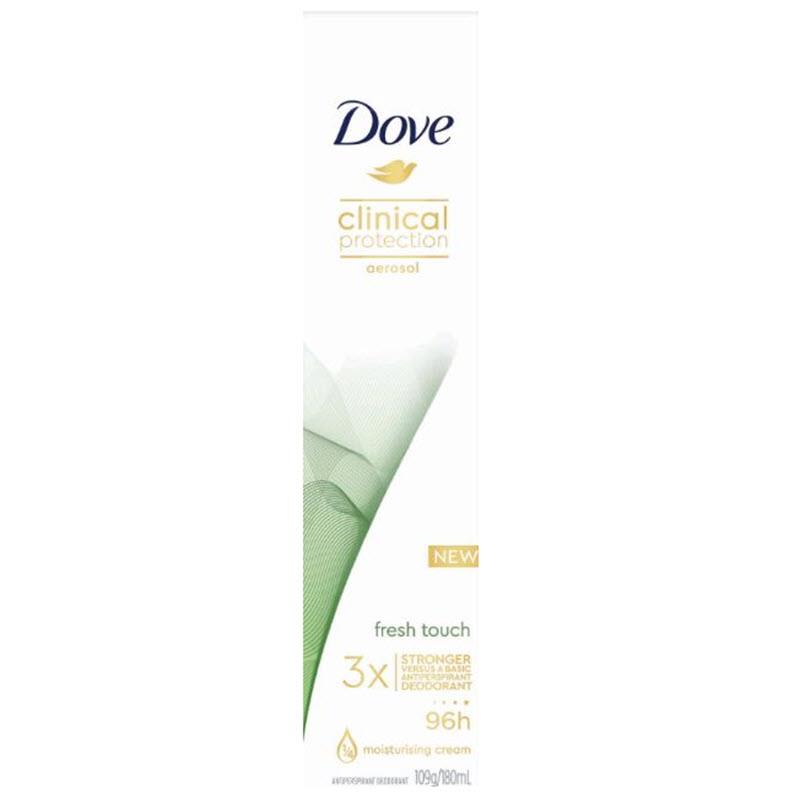 Buy Dove for Women Clinical Protection Antiperspirant Fresh Touch 180ml