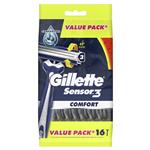 Gillette Sensor 3 Disposables 16 Pack