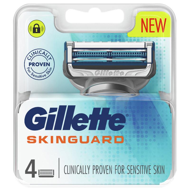 Buy Gillette Skinguard Manual Cartridges 4 Pack Online at Chemist ...