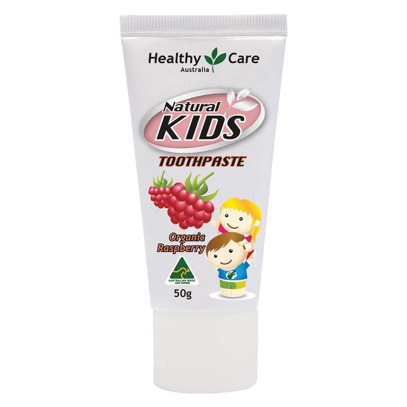 Buy Healthy Care Natural Kids Toothpaste Organic Strawberry Flavour 50g ...