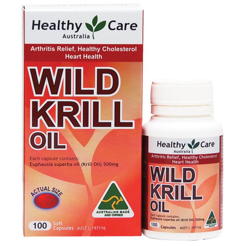 Buy Healthy Care Wild Krill 500mg 100 Capsules Online at Chemist Warehouse®