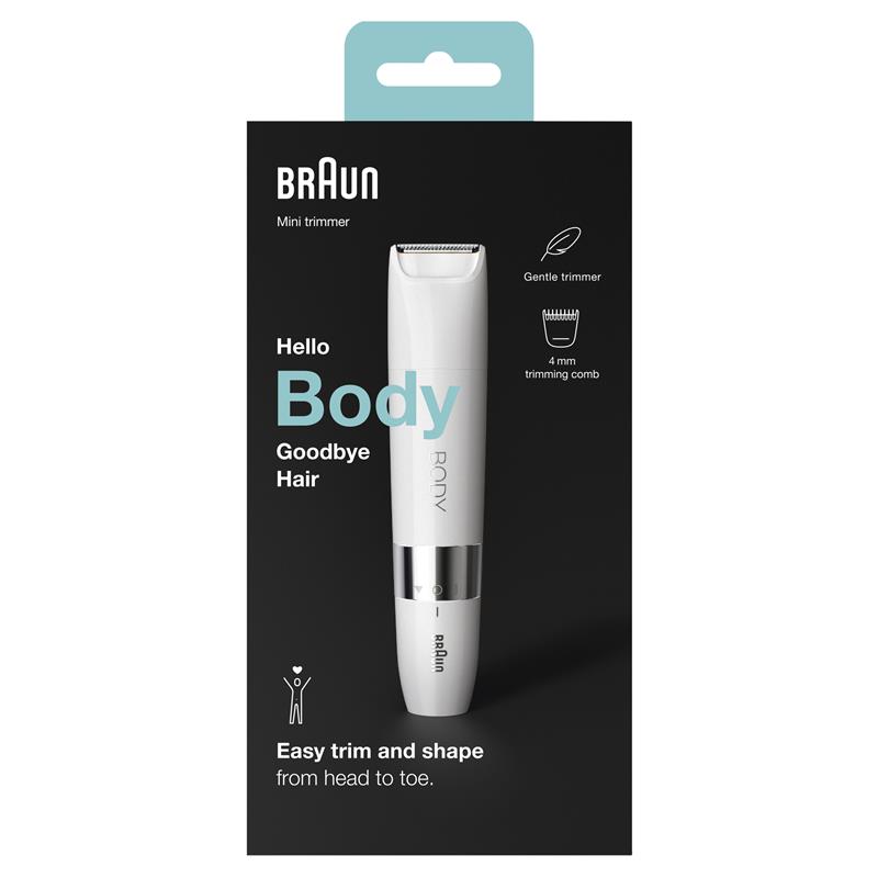Buy Braun Body Mini Trimmer BS1000 Online at Chemist Warehouse®