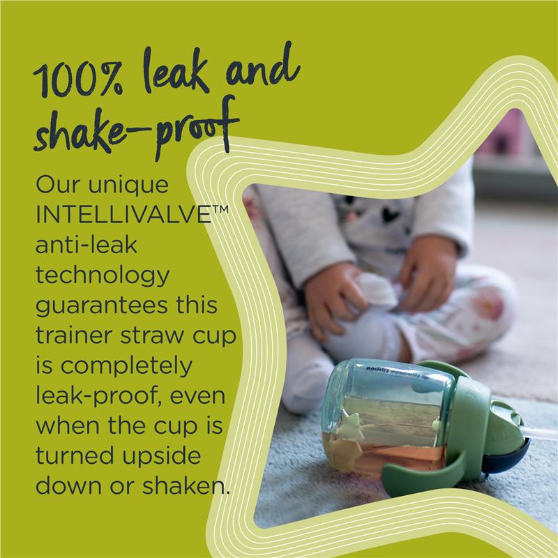 Tommee Tippee Weighted Straw Toddler Sippy Cup - 6+ months