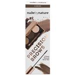 Nude by Nature Precision Brows Kit Brown