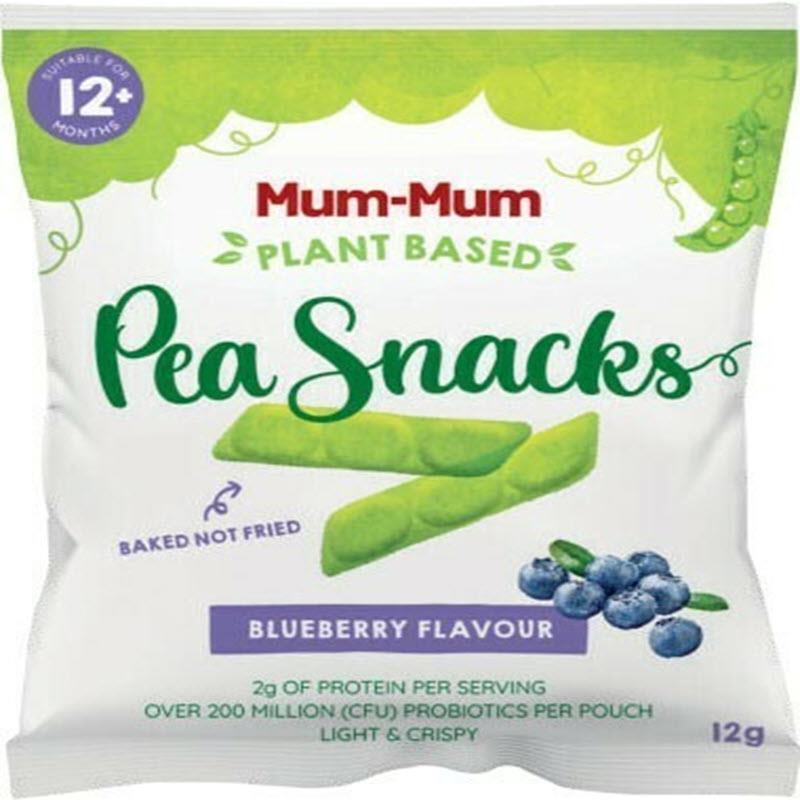 Buy MumMum Pea Snacks Blueberry 12g Online at Chemist Warehouse®