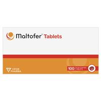 Buy Maltofer Oral Iron 100mg 100 Tablets Online at ePharmacy®