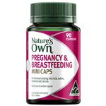 Nature's Own Pregnancy & Breastfeeding 90 Mini Caps for Pregnancy Support
