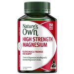 Nature's Own Magnesium for Muscle Health High Strength 150 Tablets
