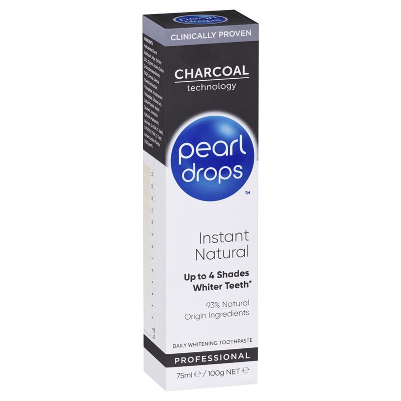 Buy Pearl Drops Toothpaste Instant Natural 100g Online at Chemist Warehouse®