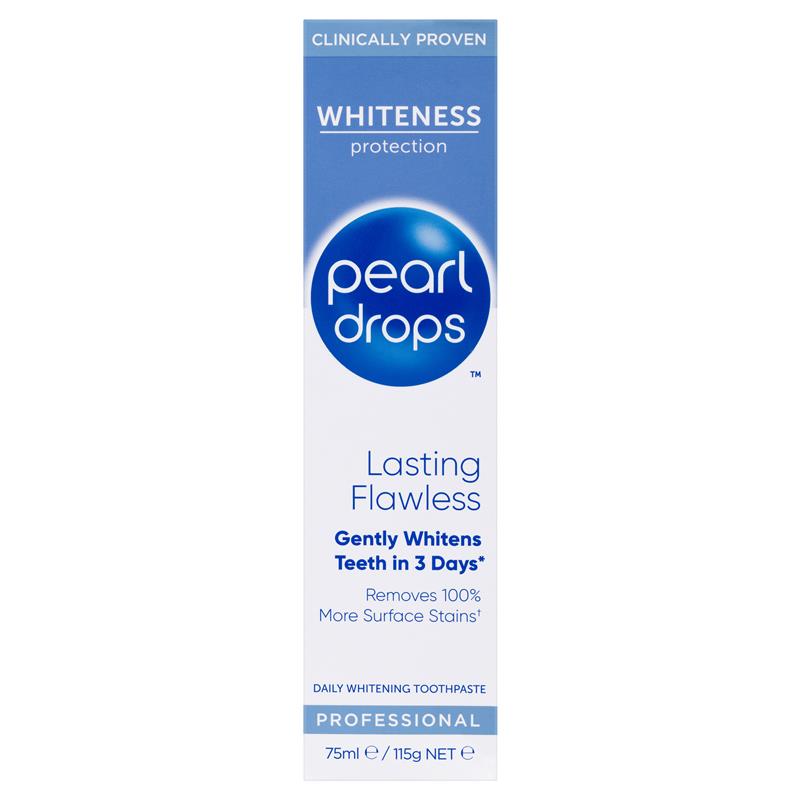 Buy Pearl Drops Toothpaste Lasting Flawless 115g Online at Chemist  Warehouse®