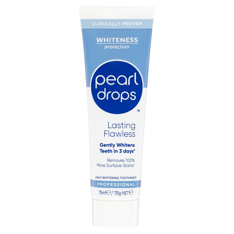 Buy Pearl Drops Toothpaste Lasting Flawless 115g Online at Chemist  Warehouse®