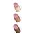 Sally Hansen Salon Effects Perfect Manicure 24 Square Press On Nails Pinky Clay
