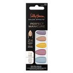 Sally Hansen Salon Effects Perfect Manicure 24 Almond Press On Nails Sweet As Candy