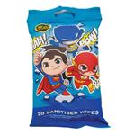 Young Justice Chibi Antibacterial Wipes 20 Pack
