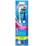 Oral B Complete 5 Way Clean (Medium) Manual Toothbrush 2 Pack