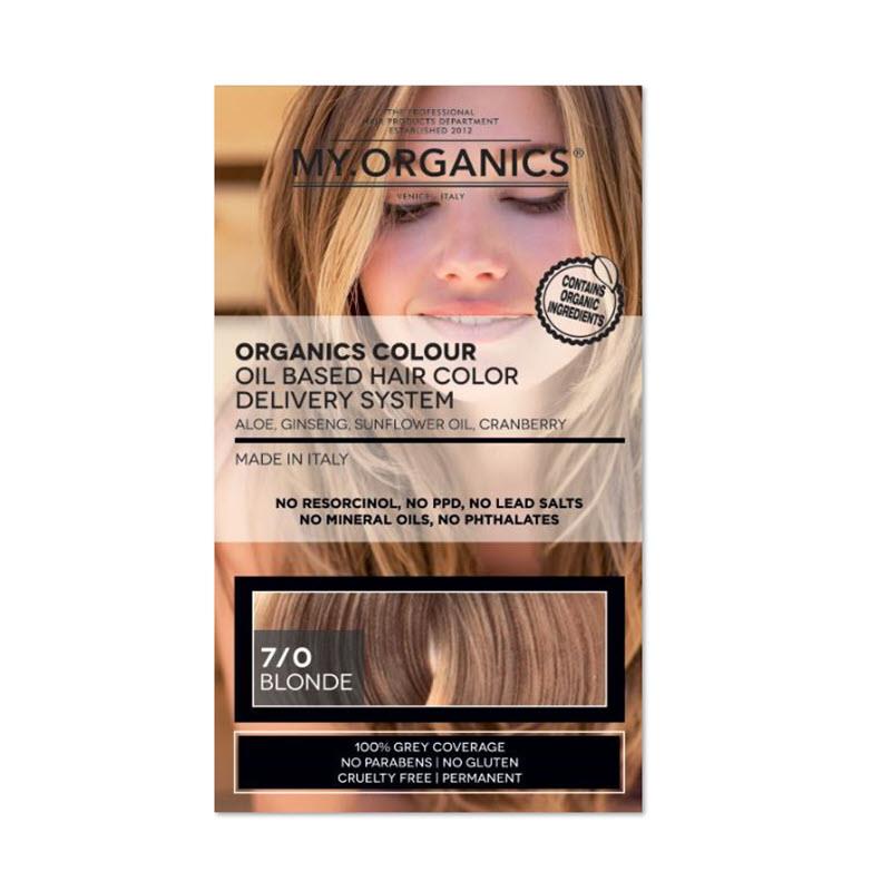 Buy My Organics Organic Hair Colour 7/0 Blonde Online at Chemist Warehouse®