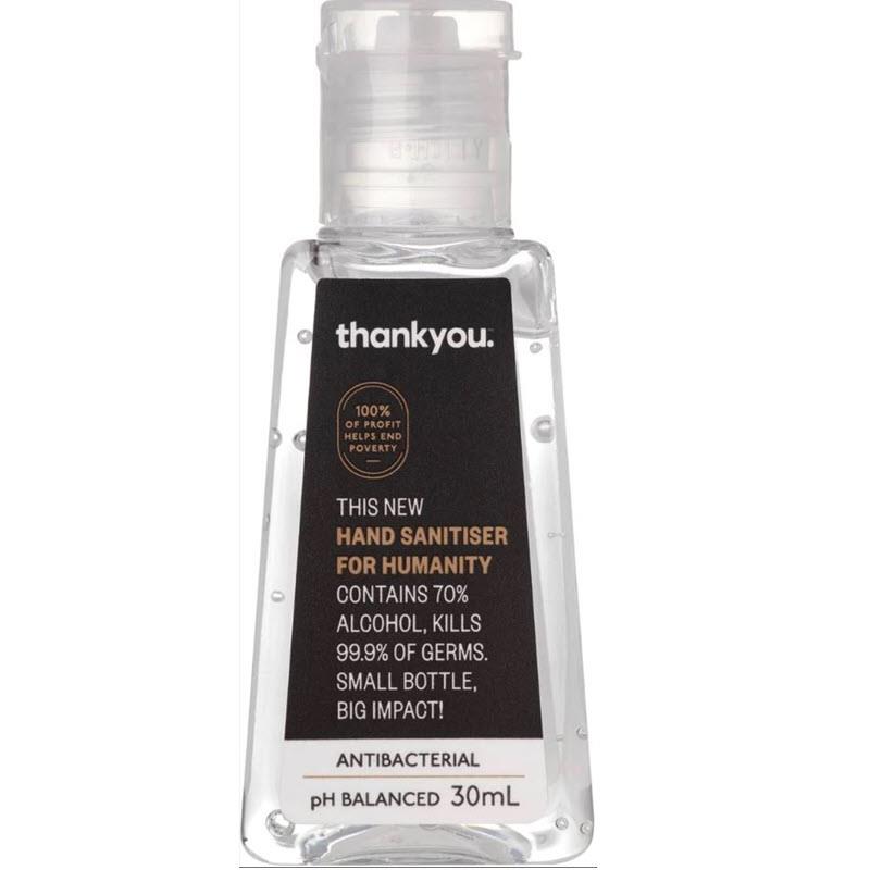 Buy Thankyou Hand Sanitiser For Humanity 30ml Online at Chemist Warehouse®