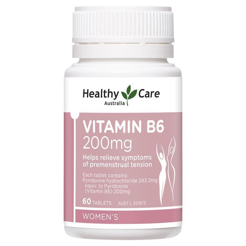Buy Healthy Care Vitamins B6 200mg 60 Tablets Online at Chemist Warehouse®