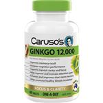 Carusos Ginkgo 12000 60 Tablets