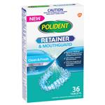 Polident Retainer and Mouthguard Cleanser 36 Tablets