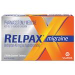 Relpax Migraine 40mg tablets 2 - Eletriptan (S3)