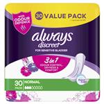 Always Discreet Normal Pads Value 30 Pack