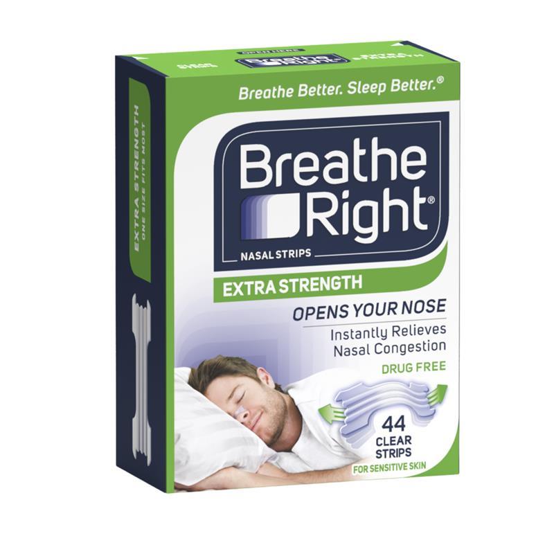 24 BREATHE RIGHT Nasal Strips for Kids Children Child Size Nose Band Breath  Rite