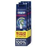 Oral B Power Toothbrush Floss Action Refills 15 Pack 