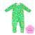 Bambi Mini Co. Wrigglesuit Boys Green Crocodile Rock 0-3