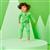 Bambi Mini Co. Wrigglesuit Boys Green Crocodile Rock 0-3