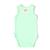 Bambi Mini Co. Supersinglet Bodysuit Boys Green Croc and Triangles 2 pack 0 Newborn