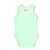 Bambi Mini Co. Supersinglet Bodysuit Boys Green Croc and Triangles 2 pack 3-6