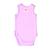Bambi Mini Co. Supersinglet Bodysuit Girls Purple Flowers and Candy Stripe 2 pack 0-3