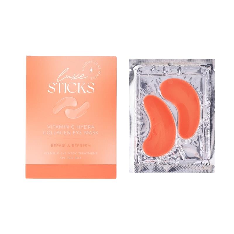 Buy LuxeSticks Vitamin C Hydra Collagen Eye Mask 5PC Per Pack Online at