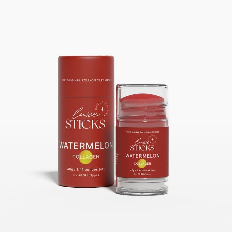 LuxeSticks Collagen/Watermelon Clay Stick 40g product image