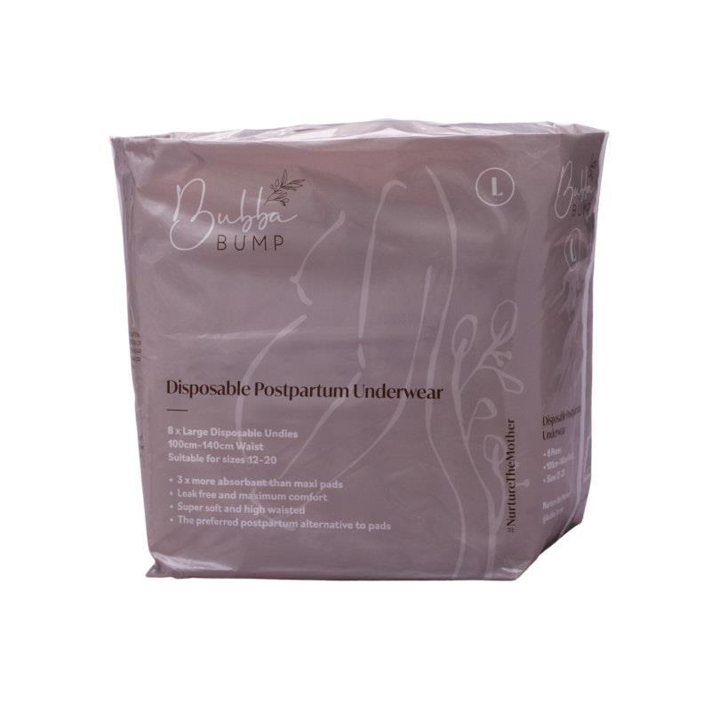 Buy Bubba Bump Disposable Postpartum Underwear Medium Online at Chemist  Warehouse®