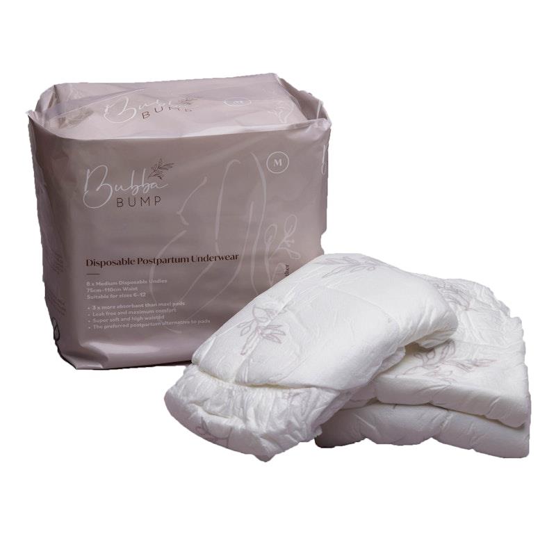Buy Bubba Bump Disposable Postpartum Underwear Medium Online at Chemist  Warehouse®