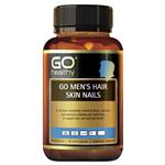 Go Healthy Mens Hair Skin Nails 90 Vegan Capsules