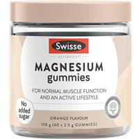 Buy Swisse Ultiboost Magnesium Gummies 60 Pack Online at Chemist Warehouse®