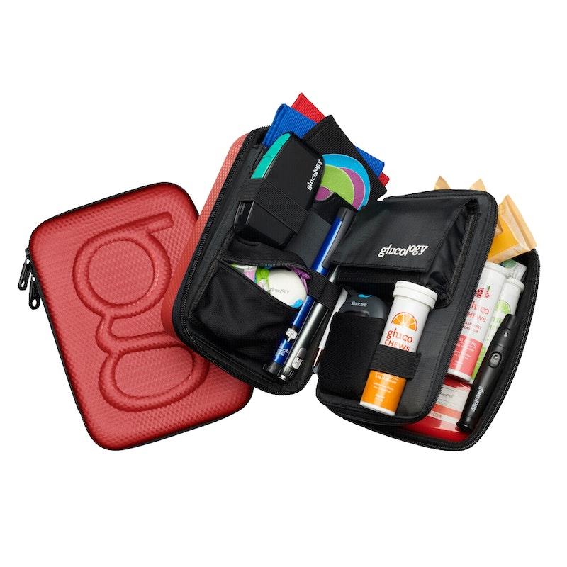 Buy Glucology Travel Case Plus with Extra Storage for Blood Glucose