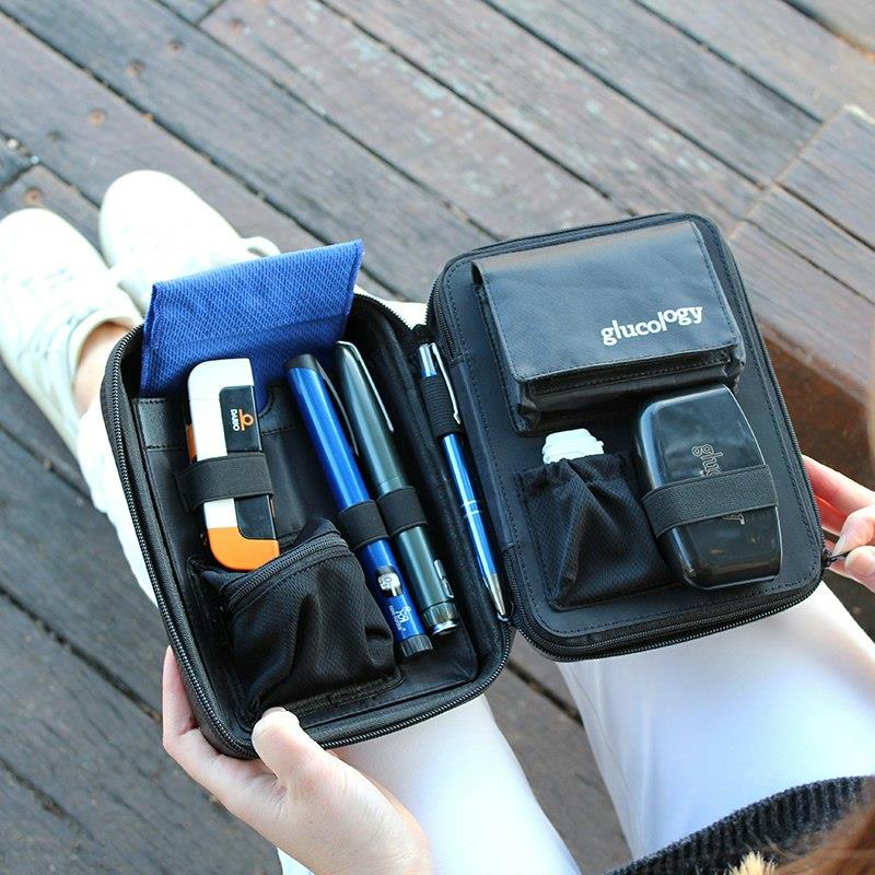 Buy Glucology Travel Case Plus with Extra Storage for Blood Glucose