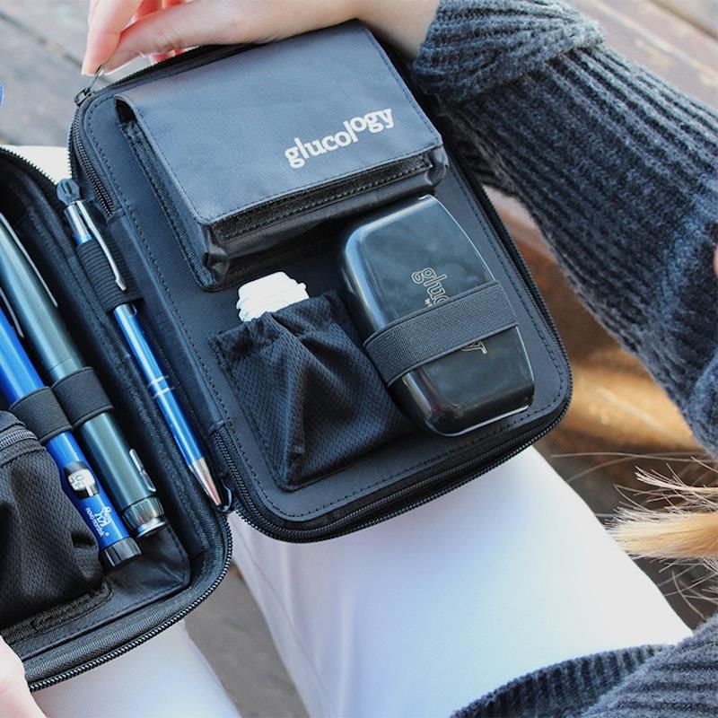 Buy Glucology Travel Case Plus with Extra Storage for Blood Glucose
