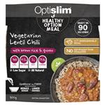 Optislim Healthy Option Meal Vegetarian Lentil Chilli 300g