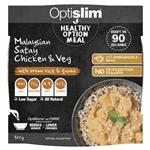 Optislim Healthy Option Meal Malaysian Satay Chicken & Vegetables 300g