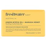 Freshwater Farm Lemon Myrtle Oil + Manuka Honey Body Bar 200g